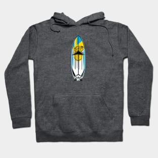 surfboard art, surfing surfer vibes, v25 Hoodie